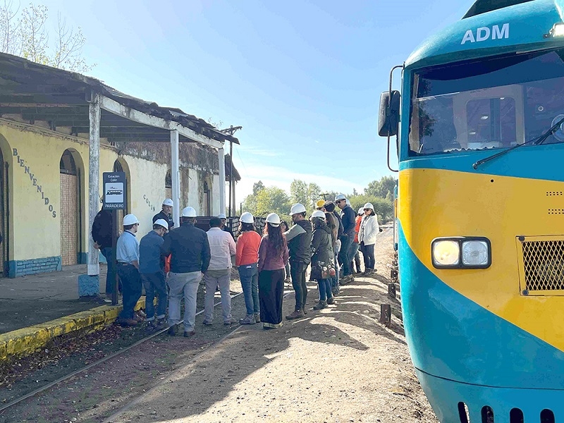 Delegación del Consejo de Monumentos Nacionales realizó visita técnica al Ramal Talca-Constitución