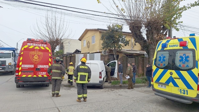 Dos lesionados en nuevo accidente de tránsito en Linares