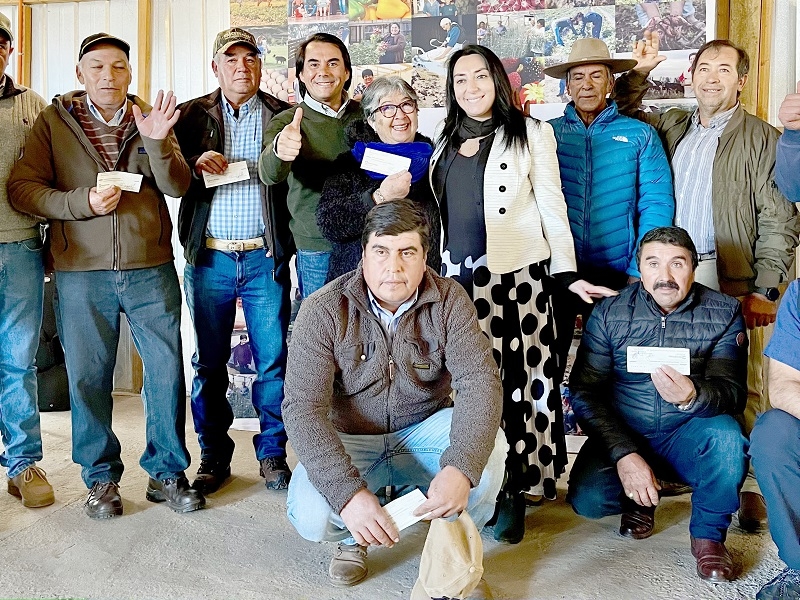 Arroceros de Retiro y Parral recibieron apoyo económico para apoyar sus emprendimientos