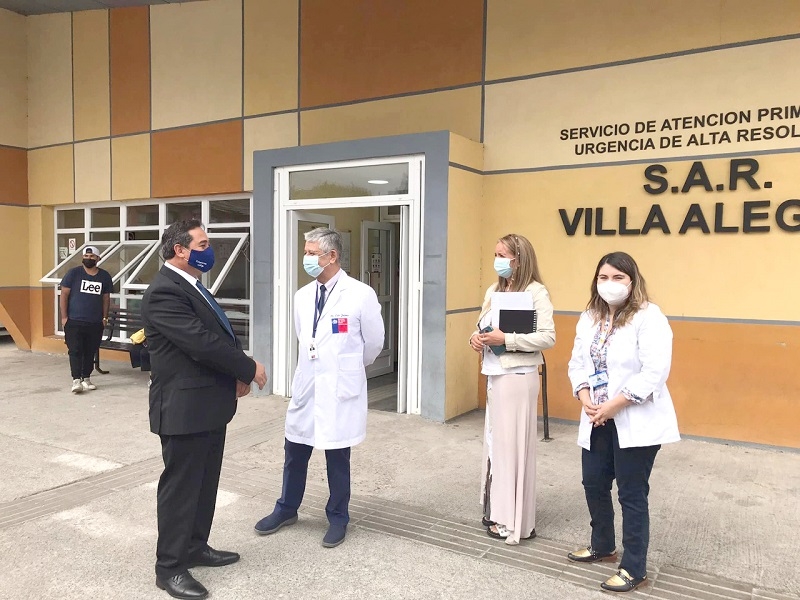Director del SSMaule visita Hospital de San Javier y Atención Primaria de Salud en Villa Alegre y Colbún