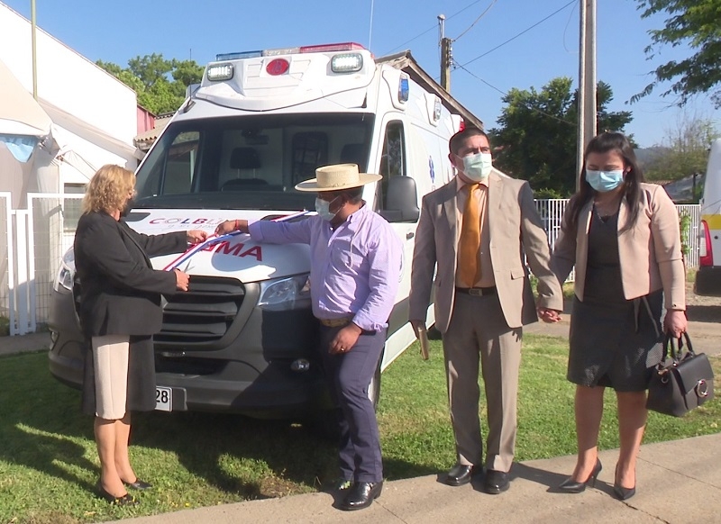  Puesta en marcha de nueva ambulancia e inauguración de ampliación en Cesfam de Panimávida