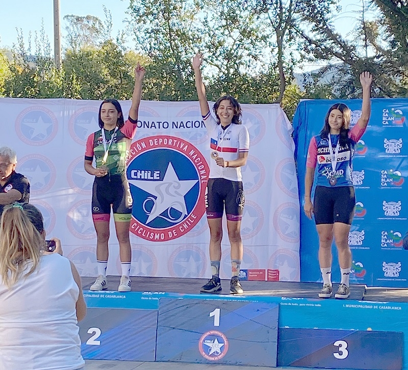Promesas Chile del ciclismo curicano lograron títulos nacionales y clasificaron a eventos internacionales