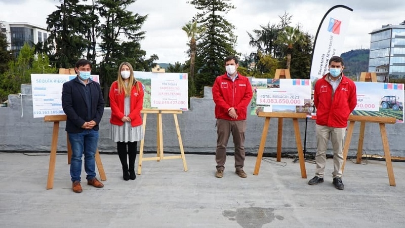 Autoridades lanzaron campaña para concientizar sobre la crisis hídrica en el Maule