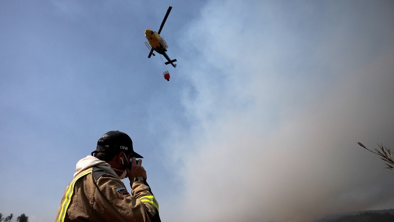 Conaf: Si hay intensidad calórica como las del incendio de Santa Olga, los recursos siempre serán escasos