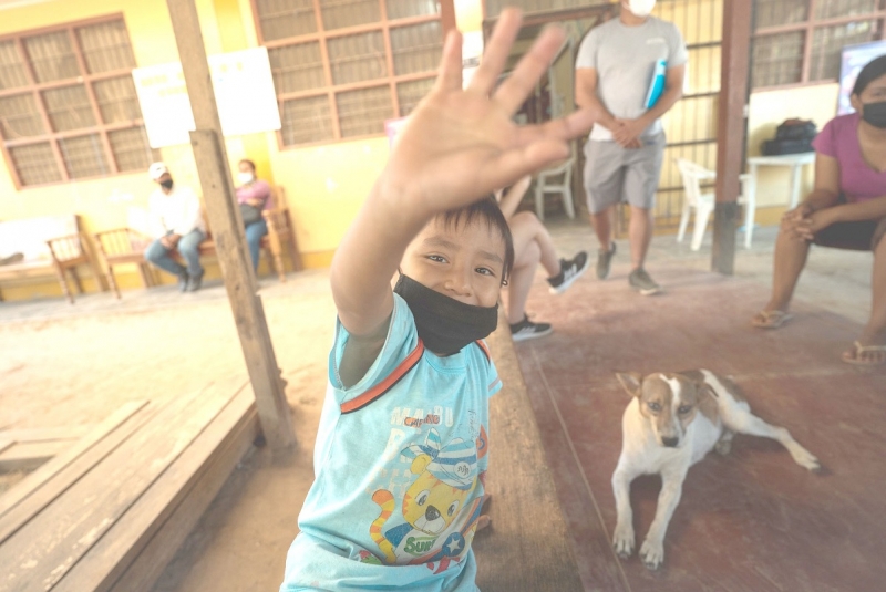 Los niños son el futuro del mundo, nuestro presente es garantizarlo 