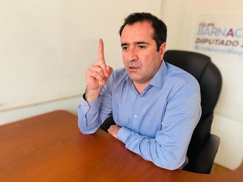 Felipe Barnachea, candidato a Diputado (PS) en el distrito 18 -Maule Sur 