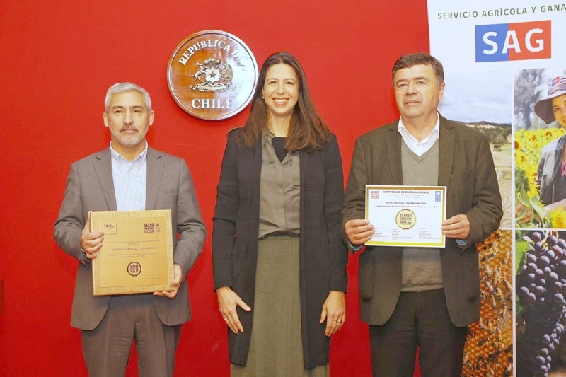 SAG avanza en equidad de género y recibe Sello de Oro para Instituciones Públicas otorgado por el PNUD