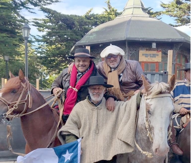 Jinete maulino Andrés Montero cabalgó hasta Puerto Williams 