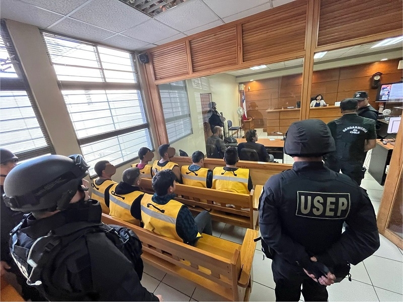 San Javier: mañana se define futuro procesal de detenidos tras protesta en Ruta 5 Sur. 