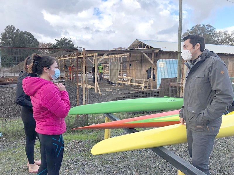 Equipo de Canotaje Promesas Chile recibió embarcaciones de alta gama