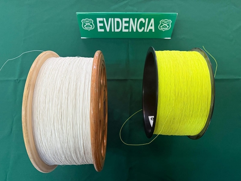 San Clemente: Carabineros detuvo a un sujeto por utilización de hilo curado en la vía pública