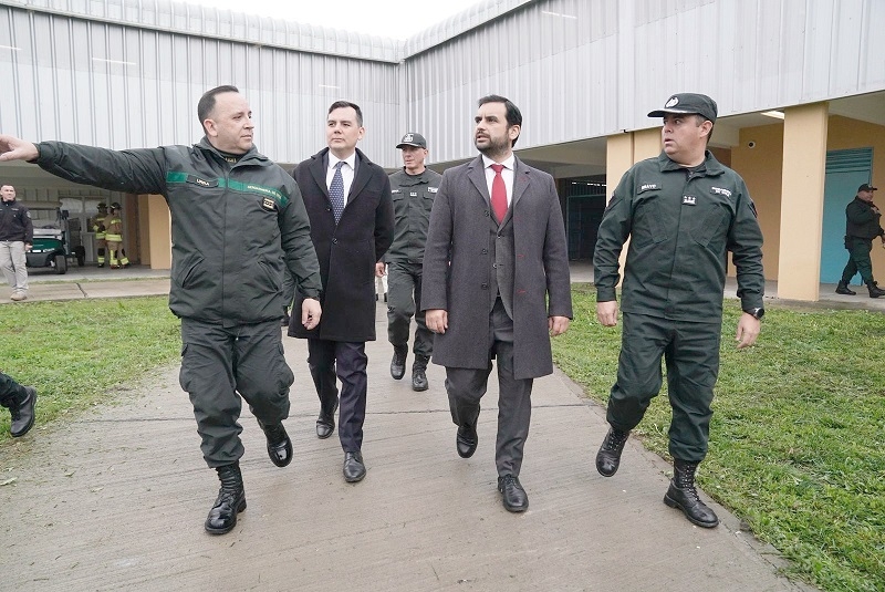 Autoridades fiscalizan poblamiento progresivo del Complejo Penitenciario de Talca