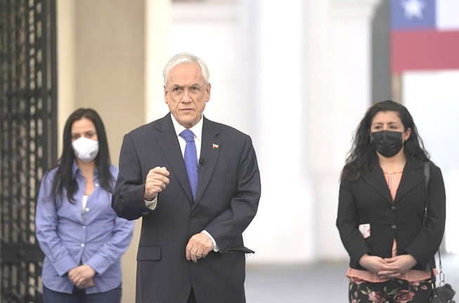 Encuesta Cadem: presidente Piñera con 26% de aprobación y 67% de rechazo