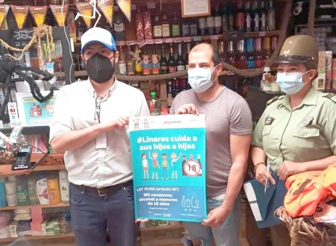 Senda Previene de Linares difunde Ley de Alcoholes