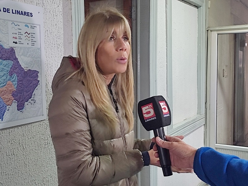 Senadora Rincón denuncia crisis sanitaria en sector Los Mogotes de Linares