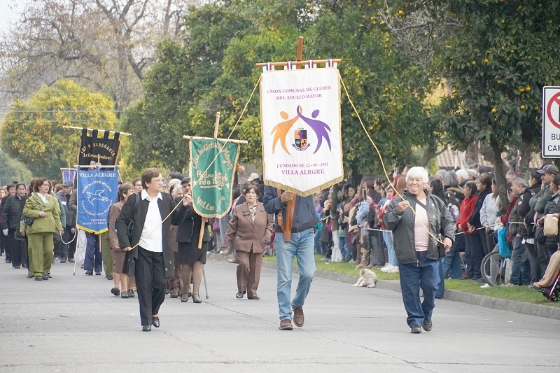 Villa Alegre conmemora sus 134 años de historia con desfile cívico militar