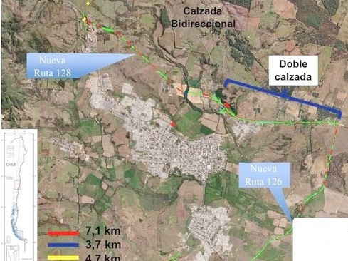 Desde el Consejo Regional se dio a conocer los proyectos de nuevos by pass para Cauquenes