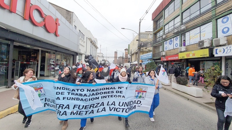 Linares: Sindicatos de Jardines Integra se sumaron al paro nacional de 48 horas