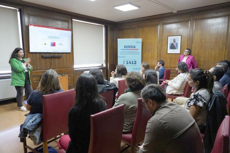 En el Maule se realizó laboratorio de innovación social para fortalecer políticas públicas en materia de drogas