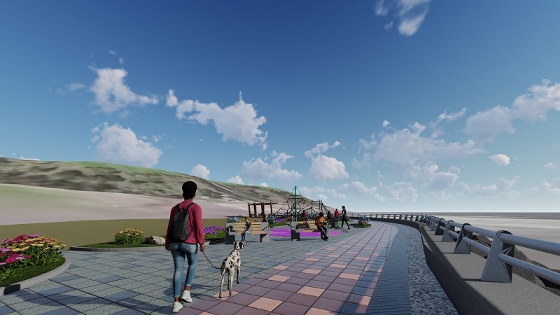  MOP avanza en construcción del proyecto de borde costero entre Iloca y Duao