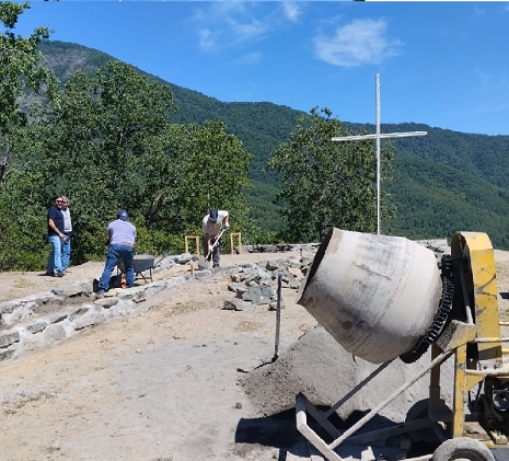 Parral: Se construye espacio de encuentro en Embalse Bullileo