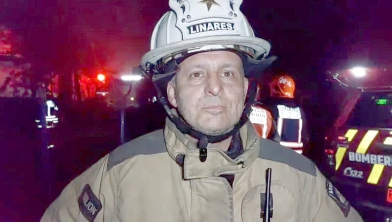 Linares: incendio provocó cuantiosos daños en vivienda de sector Las Obras
