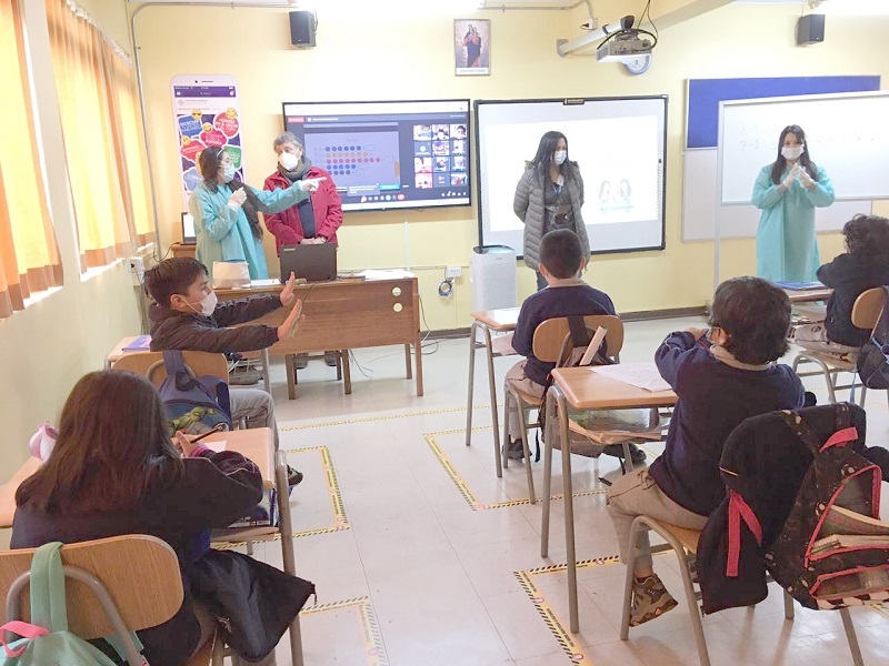Aumenta número de establecimientos educacionales que reinician clases presenciales en el Maule