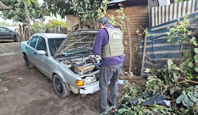San Javier: SEBV  Maule detuvo a un sujeto por receptación de vehículo 