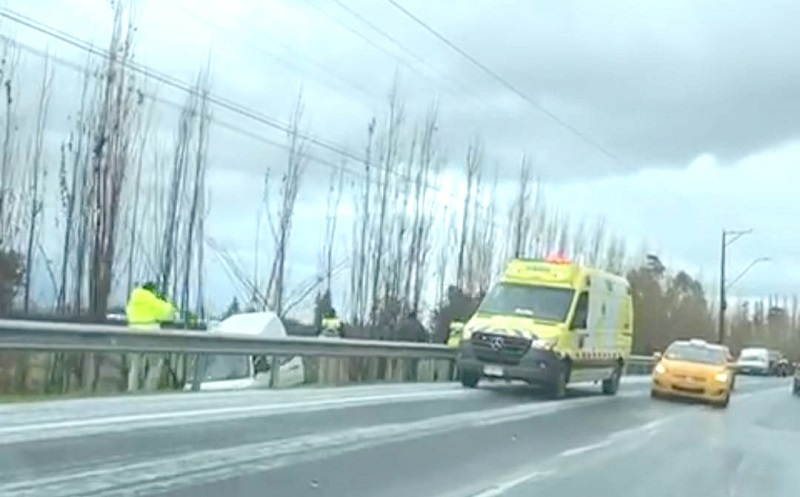 Linares: accidentes de tránsito aumentaron por condiciones del tiempo