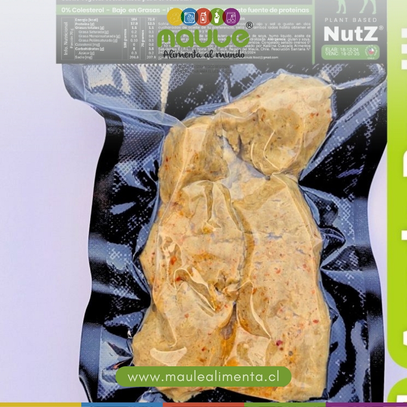 NUTZ lanza al mercado un innovador corte de carne vegetal premium, gracias al apoyo de Maule Alimenta