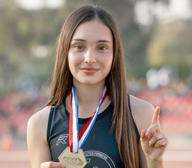 El gran presente de atleta talquina de Promesas Chile
