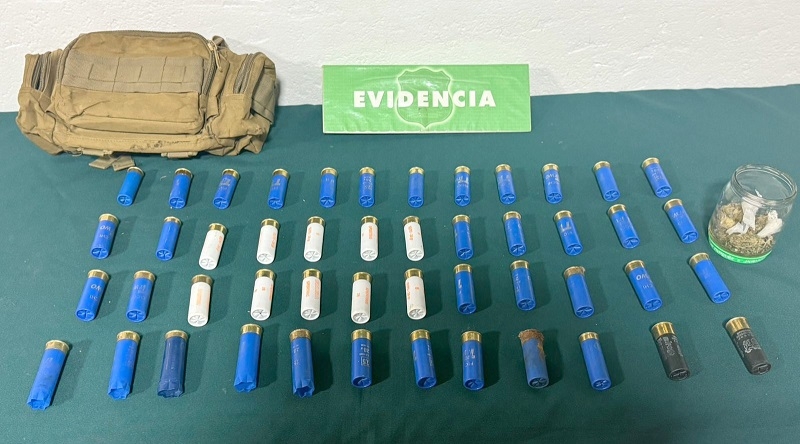 Chanco: Carabineros detuvo a 3 sujetos por porte y tenencia ilegal de municiones