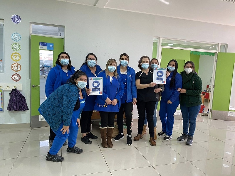 Jardines infantiles JUNJI Maule cumplen exigencia de uso de mascarillas