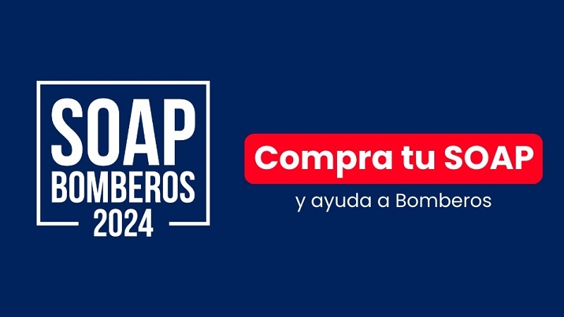 Refuerzan campaña de aporte del SOAP a Bomberos en cada comuna del país.