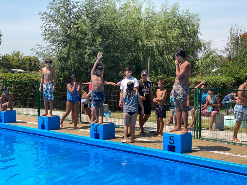 En San Javier finalizaron clases de natación