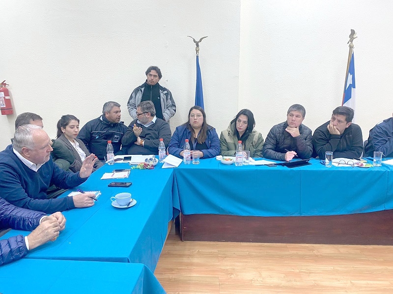 Alcalde de Longaví se reunió con Ministros para ver situación de emergencia en la comuna