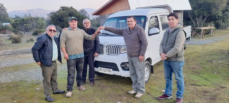  Comité de Agua Potable Rural de Vega Ancoa adquirió camioneta