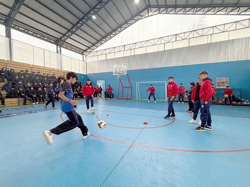 Albirrojos realizaron Clínica Deportiva con la mente puesta en Trasandino 