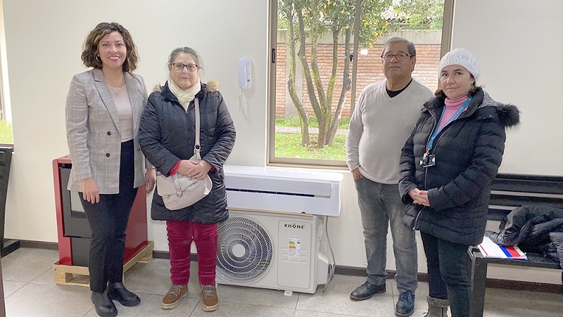 Seremi del Medio Ambiente monitorea ejecución del subsidio Programa Recambio de Calefactores en San Javier