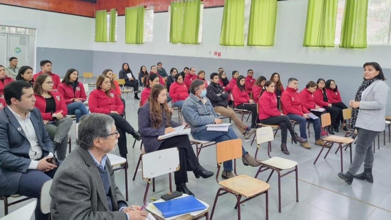 Educación completa reuniones por SLEP con gremios y equipos DAEM en provincia de Linares  