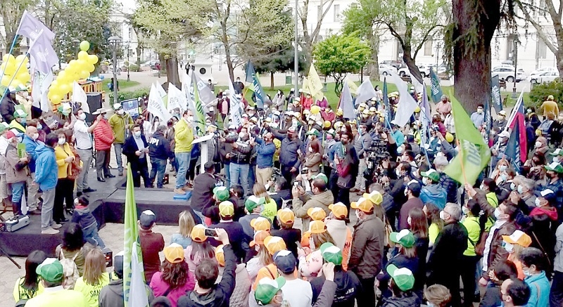 En Linares se realizó lanzamiento de campaña del candidato a Diputado John Sancho