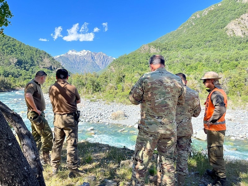 Continúa la búsqueda de la persona extraviada en la zona cordillerana de Linares
