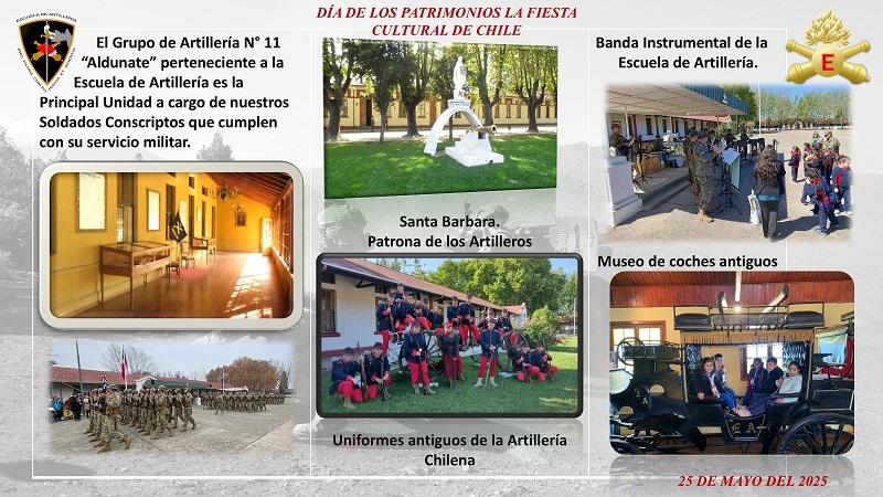 Día del Patrimonio Cultural en la Escuela de Artillería de Linares