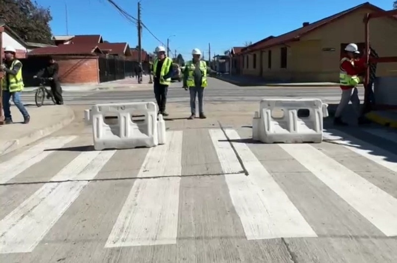 Linares:  Comienzan las obras de la Etapa 4 del eje Januario Espinoza - Maipú 