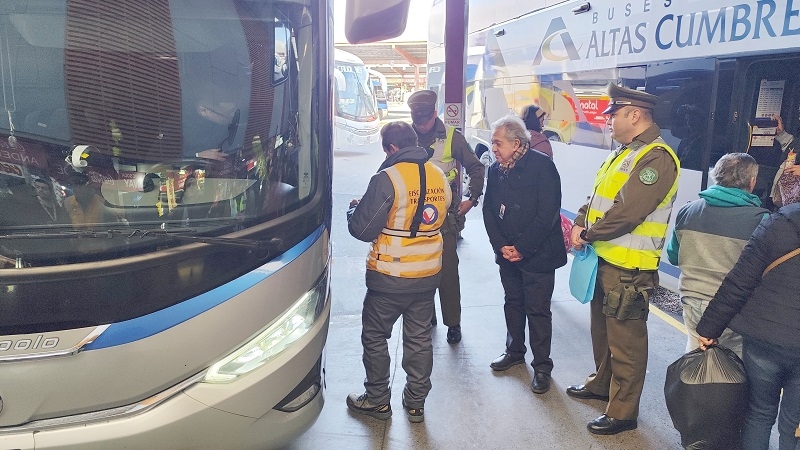 Fiscalización preventiva busca disminuir siniestros viales ante nuevo fin de semana largo
