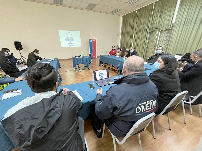 Municipios de la provincia de Linares recibieron orientación para formar unidades comunales de Gestión de Riesgos de Desastres 