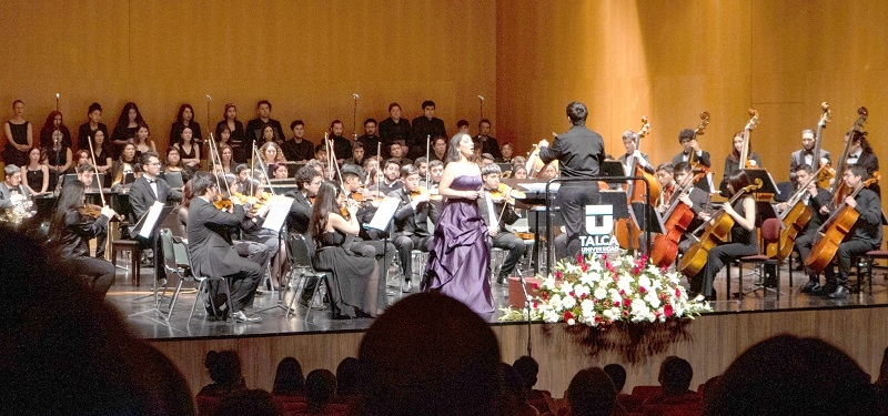 Concierto abre las celebraciones de un nuevo aniversario de la Universidad de Talca