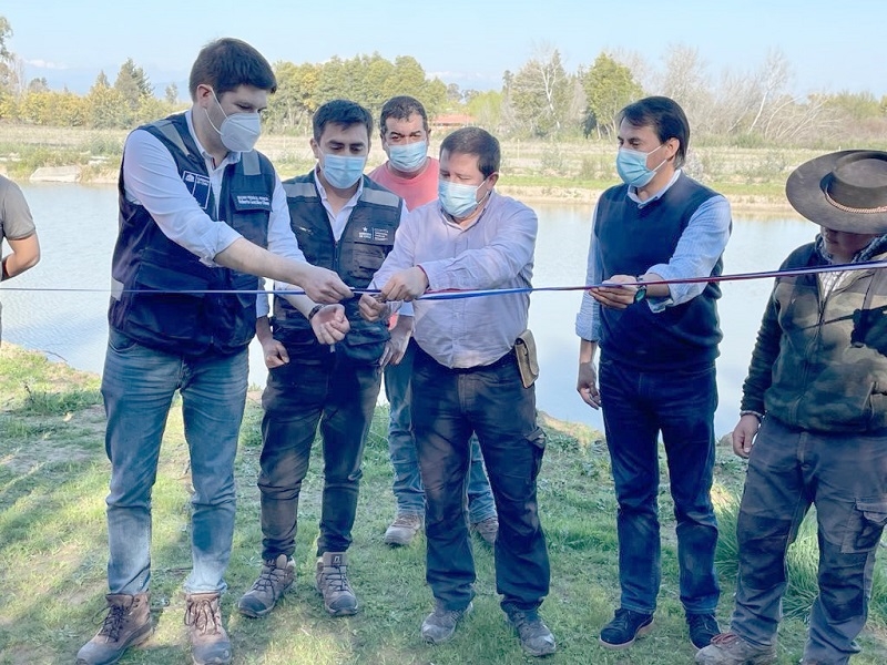 Longaví: CNR y GORE Maule apoyan obras de acumulación para mejorar gestión del agua para riego
