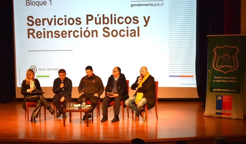 Gendarmería Maule dio el vamos a celebración del mes de la Reinserción Social