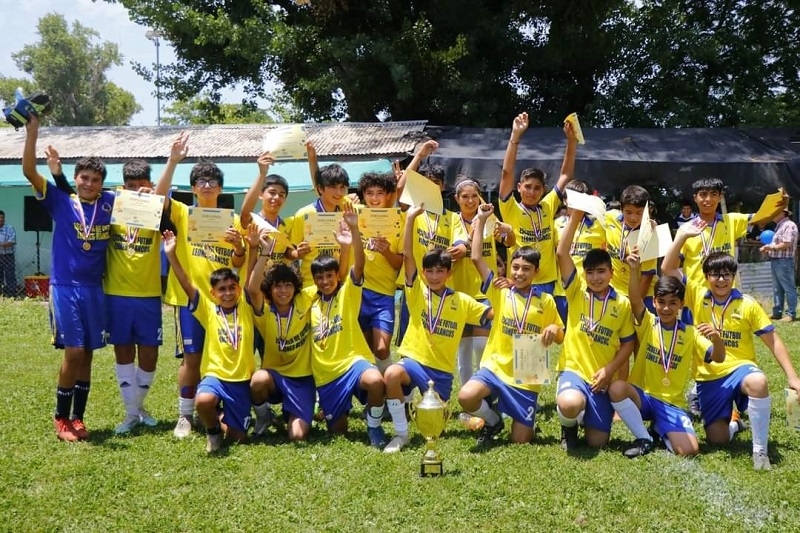 Club Deportivo Yerbas Buenas fue el mejor en las series Infantiles de la Asociación Víctor Zavala 